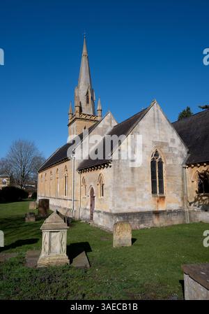 St. David`s Church, Moreton-in-Marsh, Gloucestershire, England, Großbritannien Stockfoto